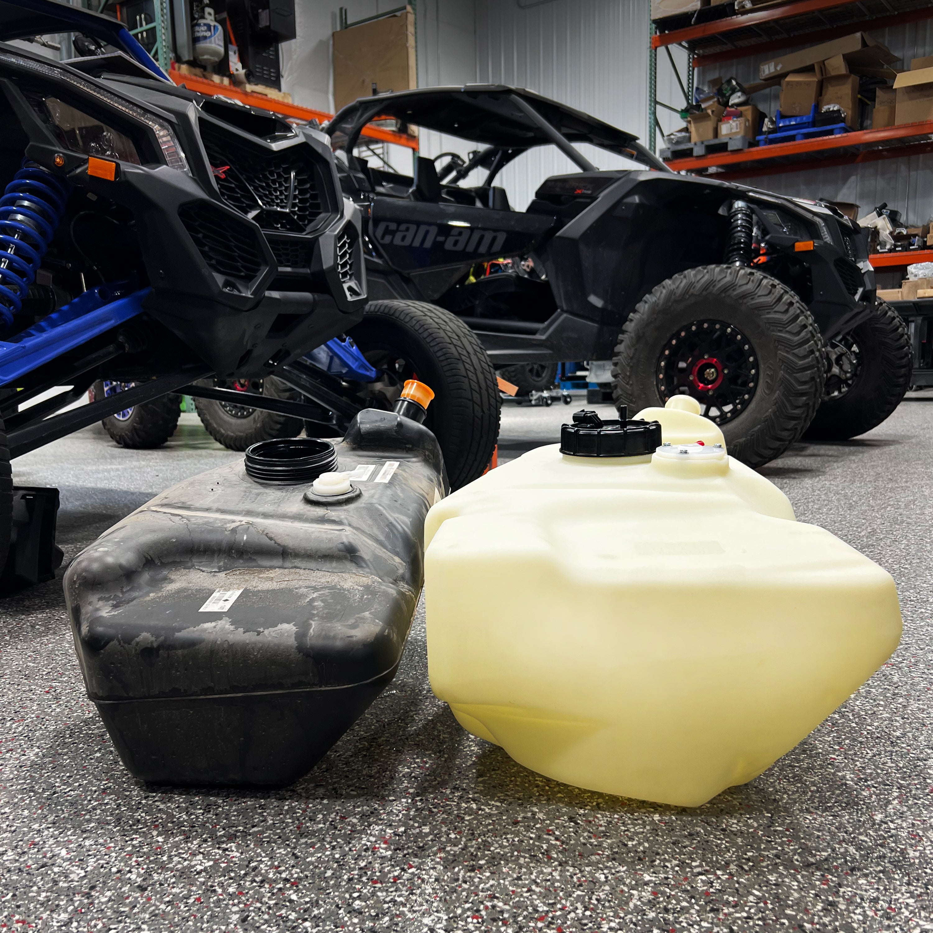 EVP Can-Am Maverick X3 14.3-Gallon Fuel Tank Kit – Geiser Performance