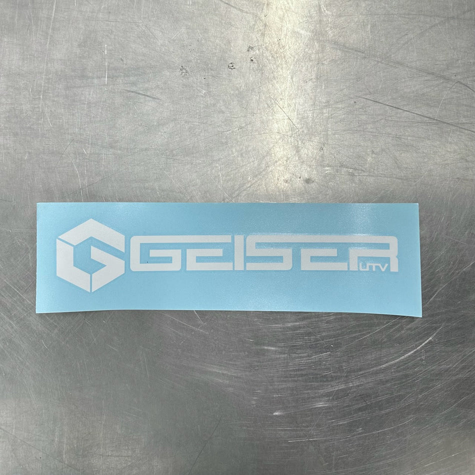 GEISER VINYL STICKER - 20"