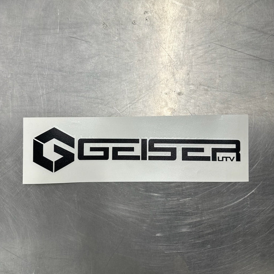 GEISER VINYL STICKER - 20"